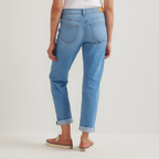 Women's Boyfriend Mid-Rise Slim Fit Jeans