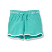 Girls Trail Active Shorts - AQUAMARINE