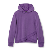 Girls Infinity Crisscross Hoodie - ROYAL LILAC