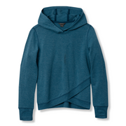 Girls Infinity Crisscross Hoodie - MOROCCAN BLUE