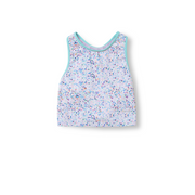 Girls Sea Spray Tankini - PASTEL LILAC