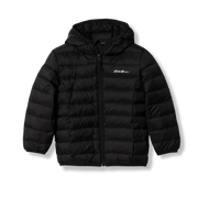 Toddler Cirruslite Down Hooded Jacket - BLACK