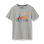 Boys Graphic T-Shirt - GREY HEATHER