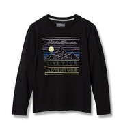 Boys Graphic Long-Sleeve T-Shirt - MAROON