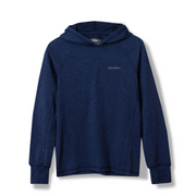 Boys Boulder Peak Long-Sleeve Hooded T-Shirt - NAVY BLUE