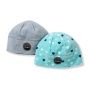 Kids Quest Fleece Beanie - 2 Pack - AQUA