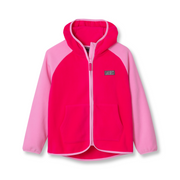 Girls Quest Fleece Hooded Jacket - GUM PINK