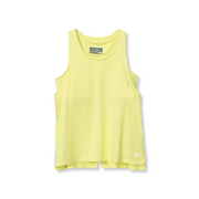 Girls Trail Active Tank Top - SUNNY LIME