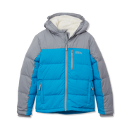 Boys Classic Down Hooded Jacket - SWEDISH BLUE