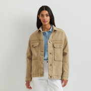 Women's Seabrook Vintage Washed Jacket - Dk Khaki