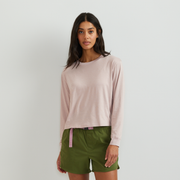 Women's Surreal Travel Long-Sleeve Shirt - Calla Lily