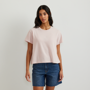 Women's Lightwave Short-Sleeve T-Shirt - Stripe - Calla Lily