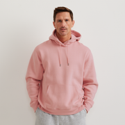 Men's Vintage Soft Pullover Hoodie - Lt Berry