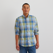 Men's Voyager Flex Long-Sleeve Shirt - Tile Blue