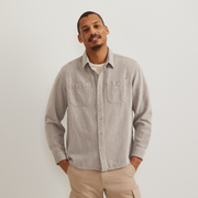 Men's Dawn Patrol Long-Sleeve Shirt - Mushroom