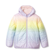 Girls Deer Harbor Reversible Hooded Jacket - BLUSH