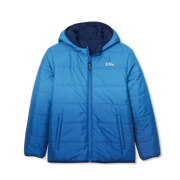 Boys Deer Harbor Reversible Hooded Jacket - INK BLUE