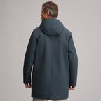 Men's Mainstay Insulated Waterproof Hooded Trench Coat