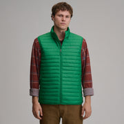 Men's Microlight Down Vest - Guide Green