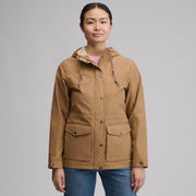 Women's Charly Waterproof Hooded Rain Jacket - Camel