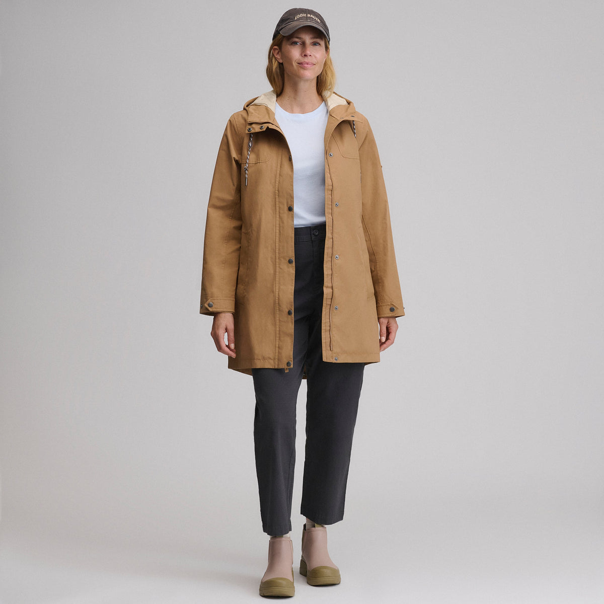Women's Charly Waterproof Hooded Rain Parka