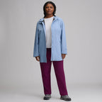 Women's Cloud Cap Waterproof Stretch Hooded Rain Parka