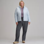Women's Microlight Hooded Down Jacket