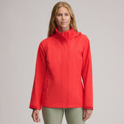 Women's Rainfoil® Waterproof Packable Hooded Rain Jacket - Dark Denim