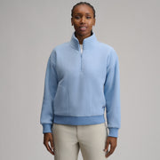 Women's Authentic Outdoor Fleece 1/4-Zip Mock Pullover - Cascade