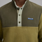 Men's Authentic Outdoor Fleece Snap-Mock Pullover