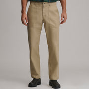 Men's Canvas Carpenter Pants - Light Khaki