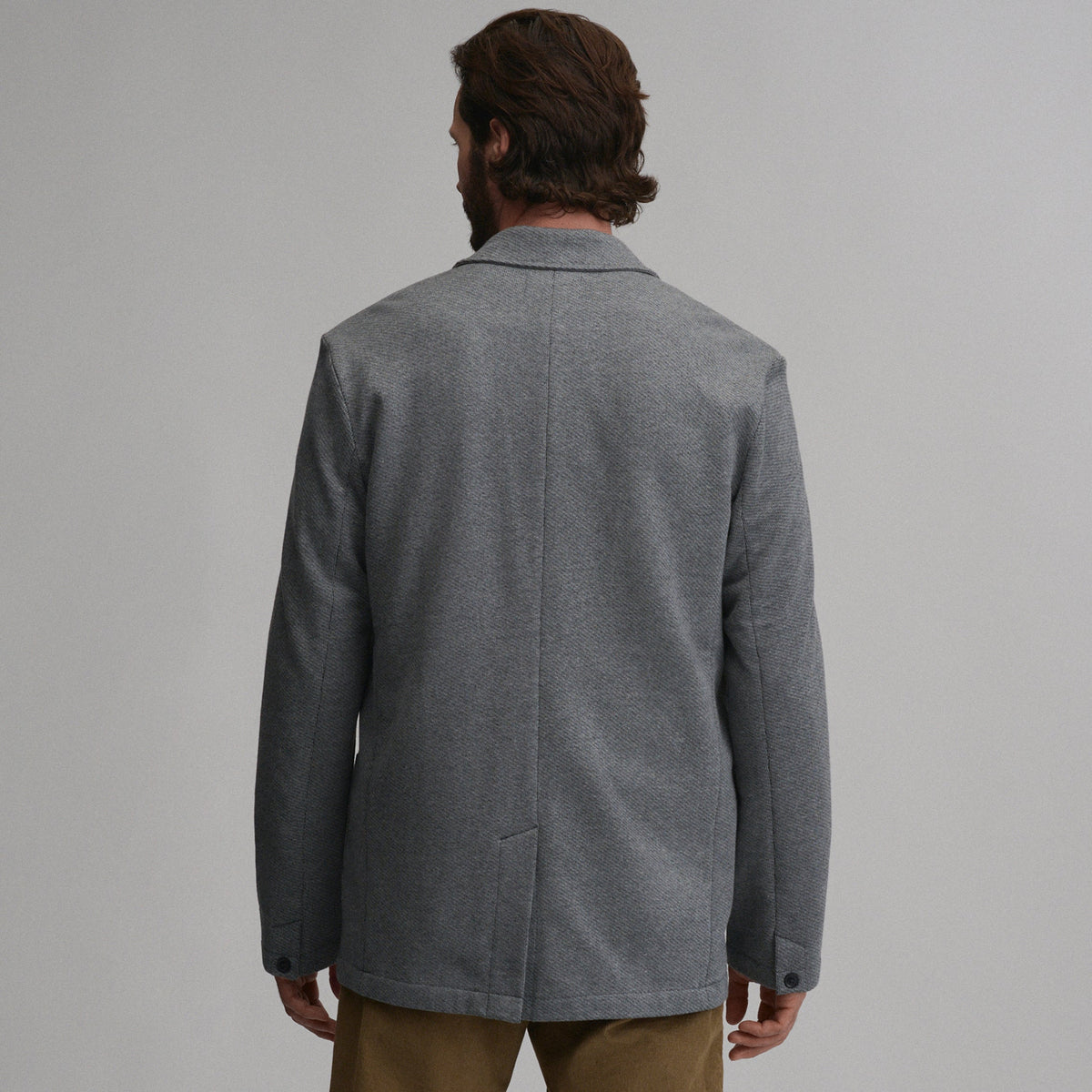 Men's Knit Blazer