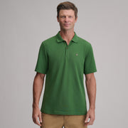 Men's Signature Piqué Short-Sleeve Polo - Amparo Blue