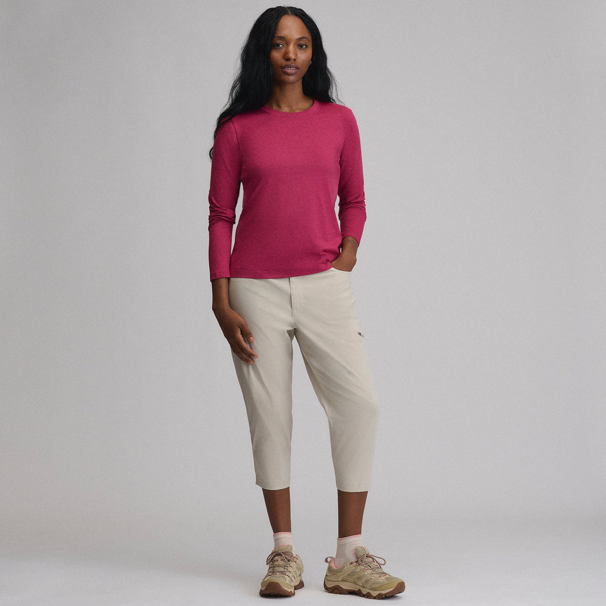 Women's Train Ascent Long-Sleeve Crew