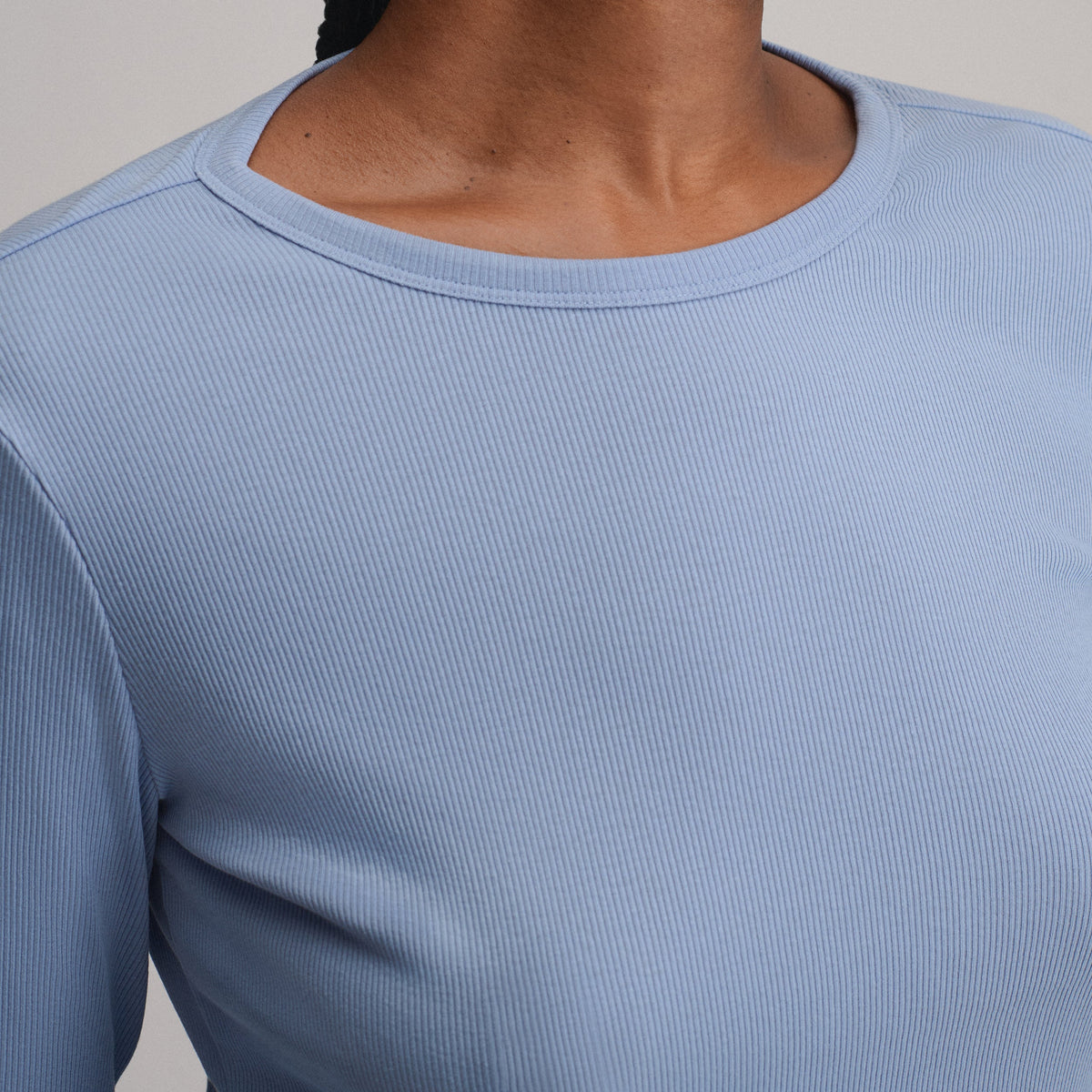 Women's Softline Rib Long-Sleeve Crew