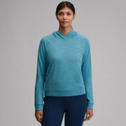 Women's Waverly Cotton Slub Hoodie - Azure