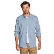 Men's Voyager Flex Long-Sleeve Shirt - True Blue