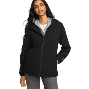Women's Rainy Pass Water-Repellent Hooded Jacket - Black