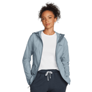 Women's Stratify Soft Shell Hoodie - Blue Smoke