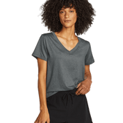Women's Surreal Travel V-Neck T-Shirt - Slate