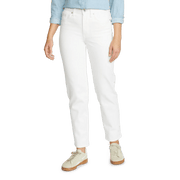 Women's Authentic High-Rise Straight Leg Jeans - White