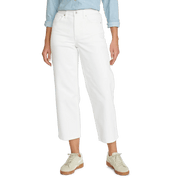 Women's Authentic Everyday High-Rise Cropped Jeans - White