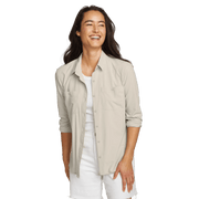 Women's Departure 3.0 LS Shirt - Pumice