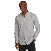Men's Voyager Flex Long-Sleeve Shirt - Htr Gray