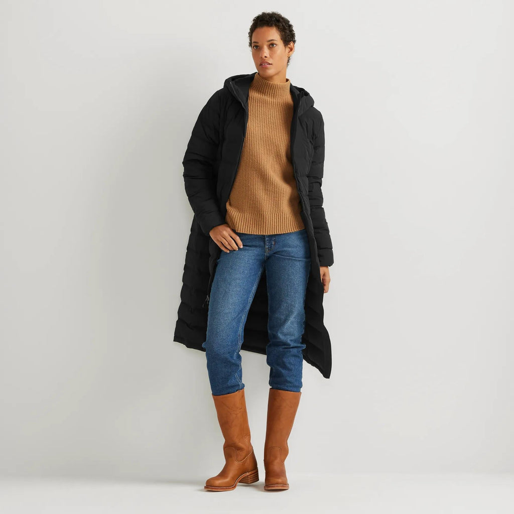 Women's EB Stretch Down Hooded Duffle Coat