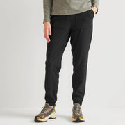 Women's Flexion 3.0 Fleece-Lined Pull-On Joggers - Black