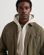 Men's Faux Shearling-Lined Thermal Shirt