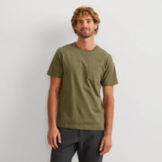 Men's Legend Wash 100% Cotton Short-Sleeve Pocket T-Shirt - Alder