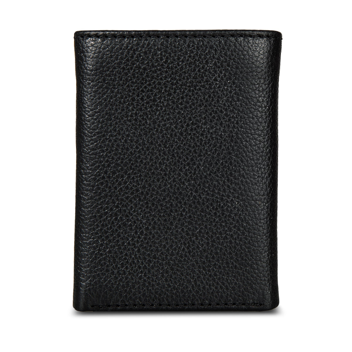 EB Signature Logo Leather Trifold Wallet