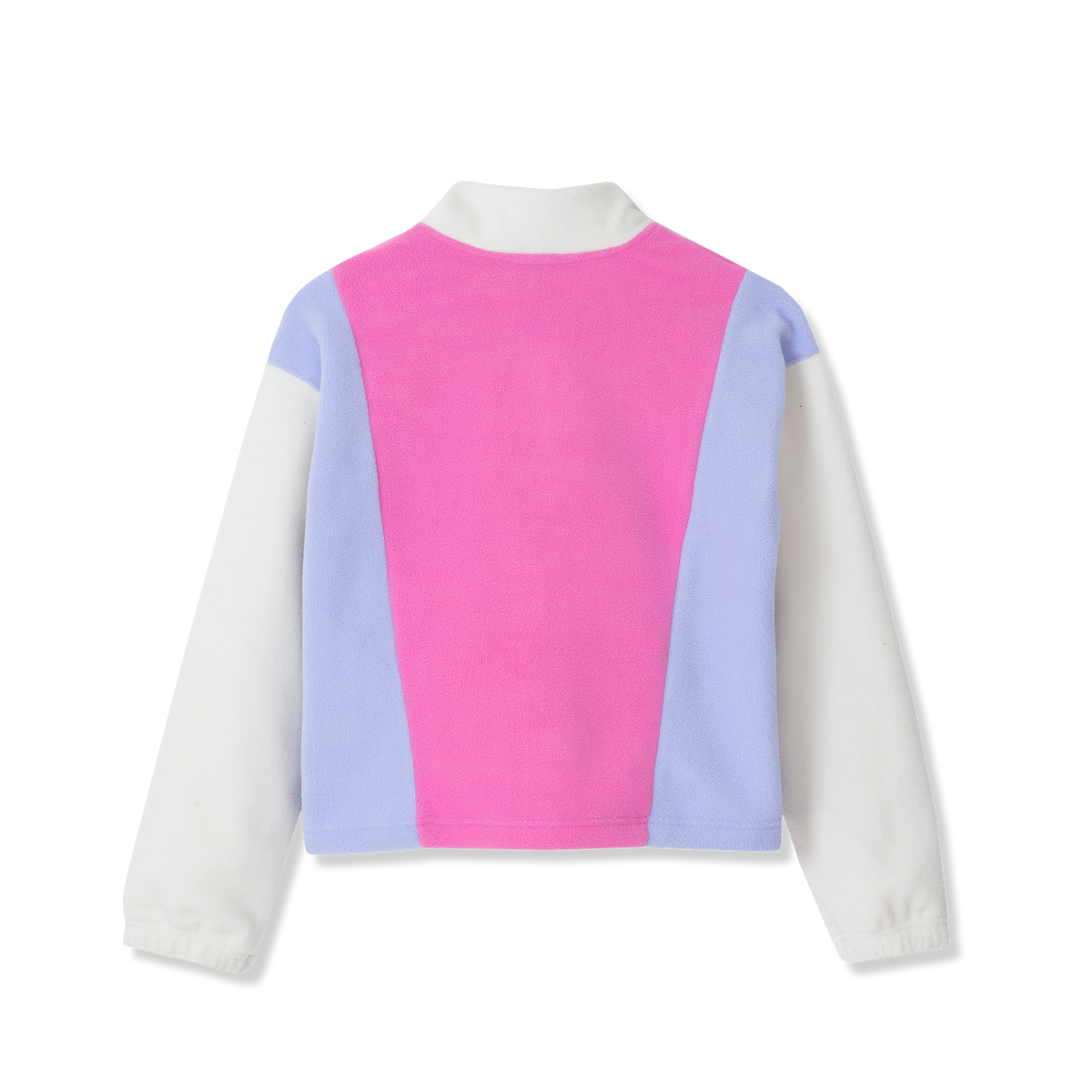 Girls Quest Fleece Colorblock Full Zip Jacket